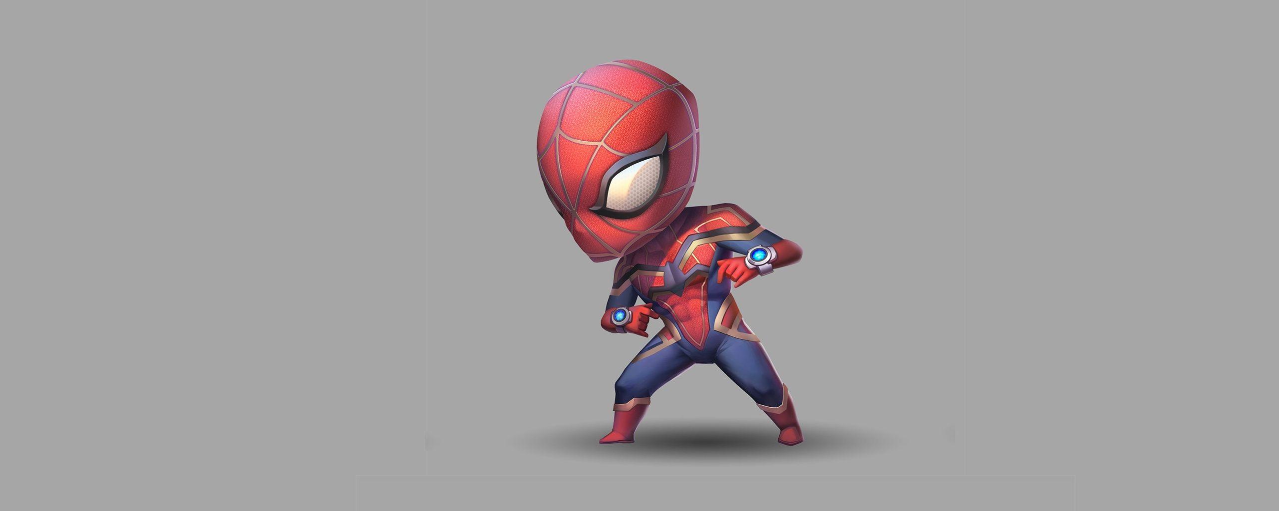 2560x1024 Download Spider Man, Humor, Funny Art Wallpaper, 2560x Dual