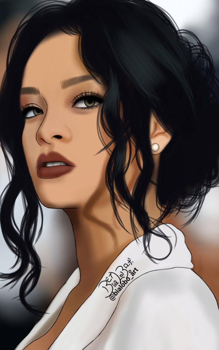 Rihanna Cartoon Wallpapers Top Free Rihanna Cartoon Backgrounds