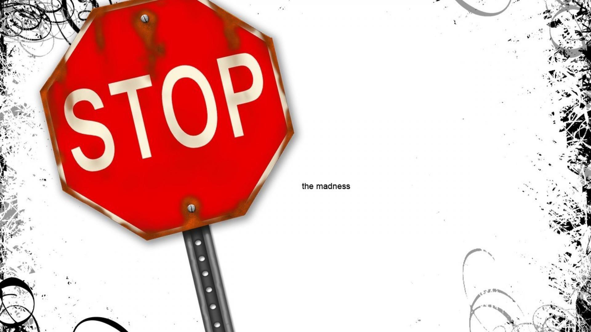Stop Sign Wallpapers - Top Free Stop Sign Backgrounds - WallpaperAccess