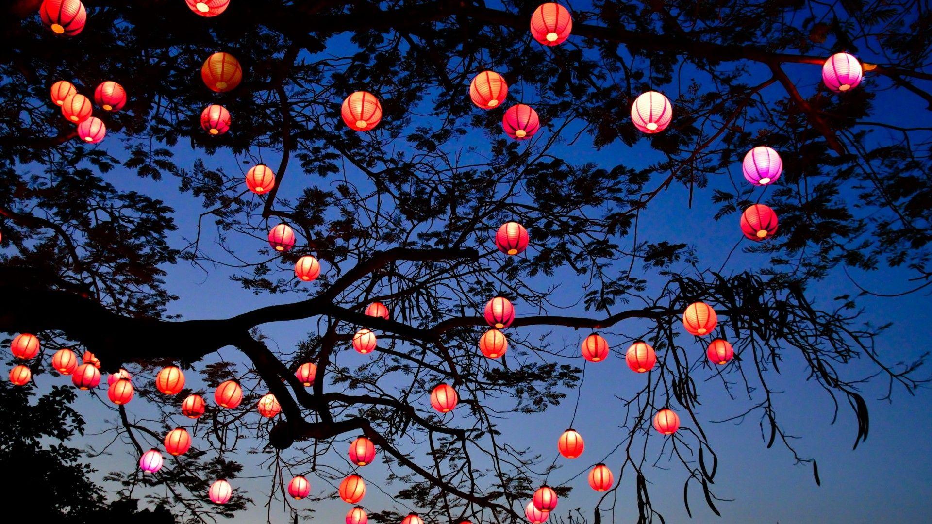 Sky Lantern Wallpapers - Top Free Sky Lantern Backgrounds - Wallpaperaccess