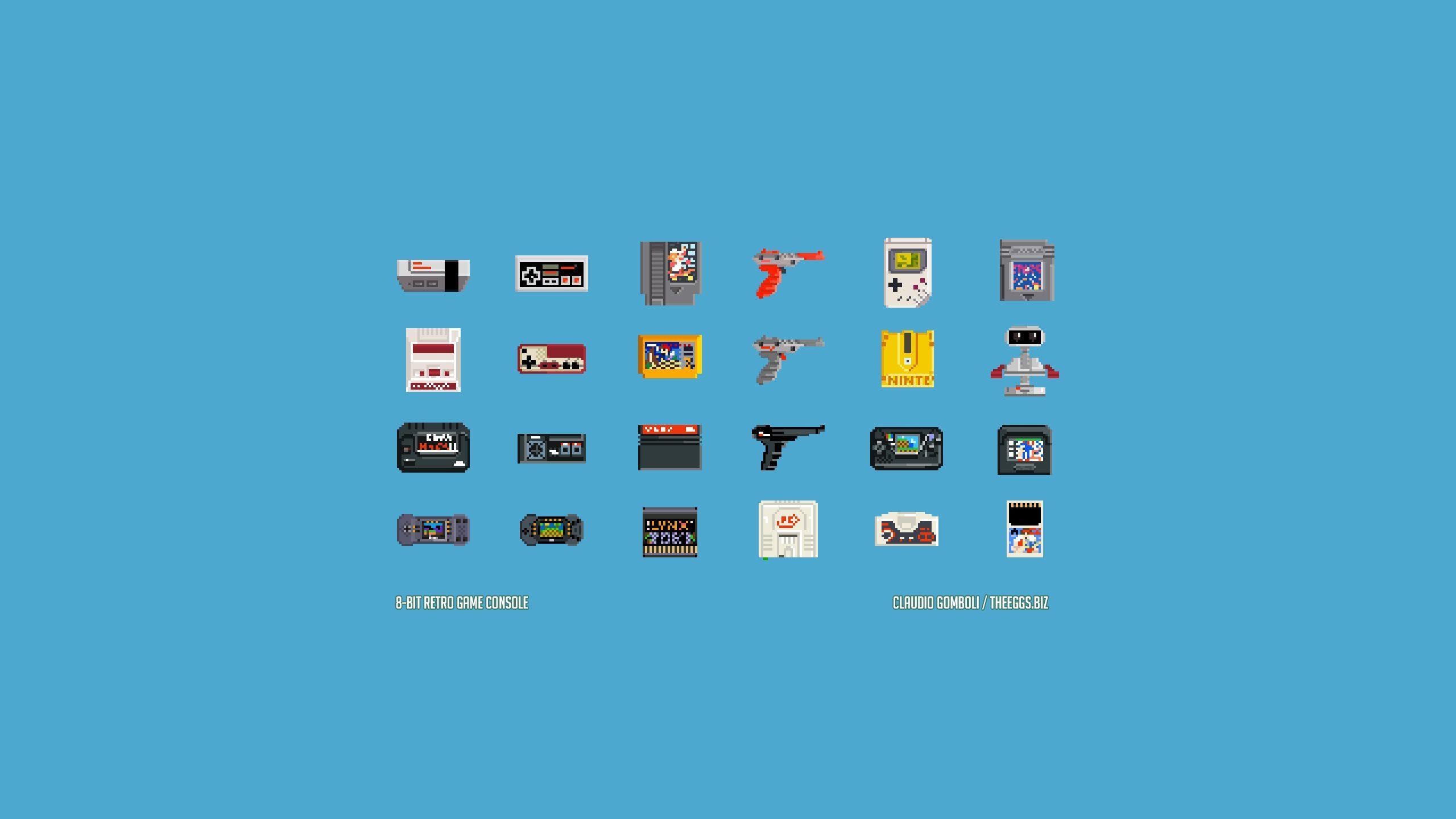 2560x1440 retro gaming wallpaper