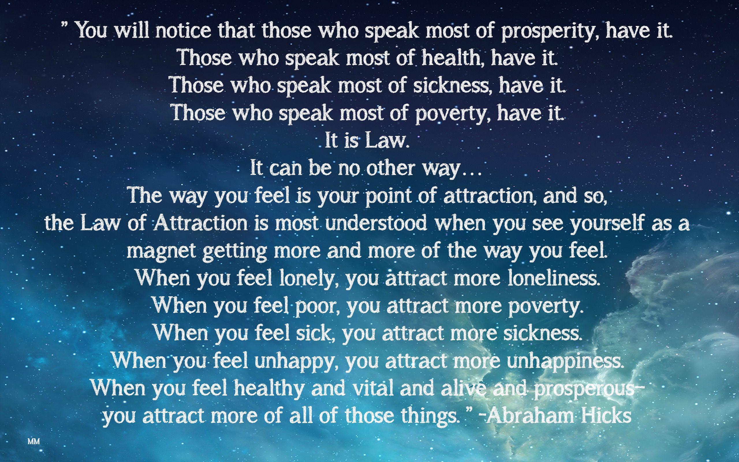 2560x1600 Law Of Attraction Health Quotes Wallpaper