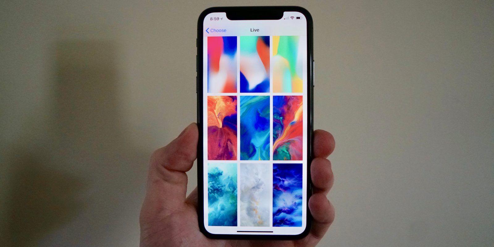 1600x800 iPhone X features 7 new Dynamic and 6 new Live wallpaper Gallery