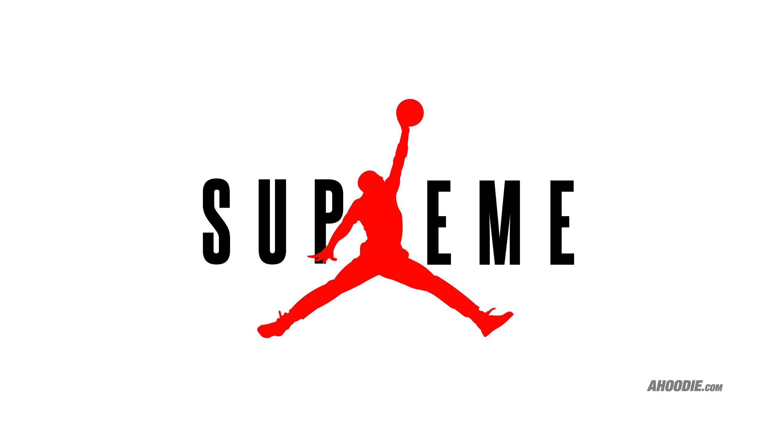 2560x1440 Supreme Jordan Wallpaper