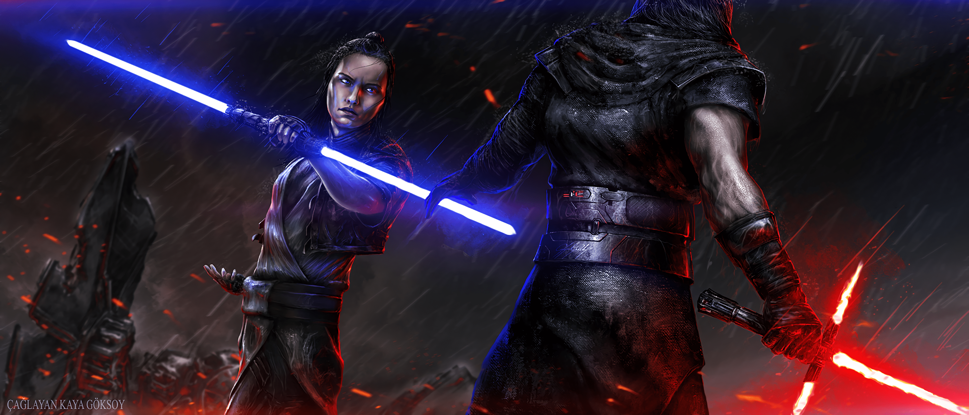 3360x1440 Star Wars Episode VII: The Force Awakens HD Wallpaper