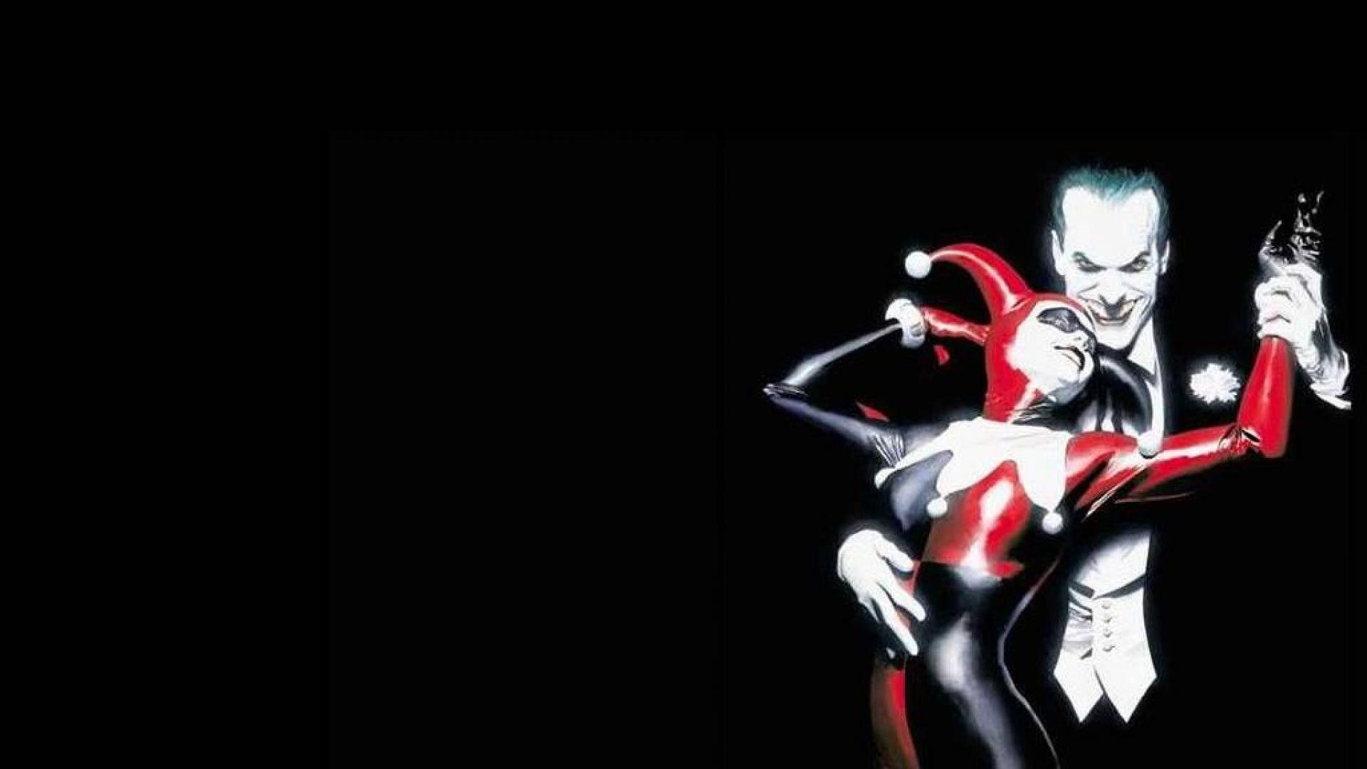 1920x1080 Harley Quinn and Joker Wallpaper