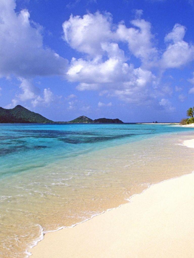 768x1024 iPad Beach Wallpaper, Picture