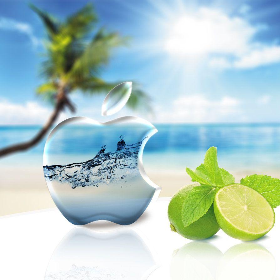 894x894 Beach Wallpaper for iPad