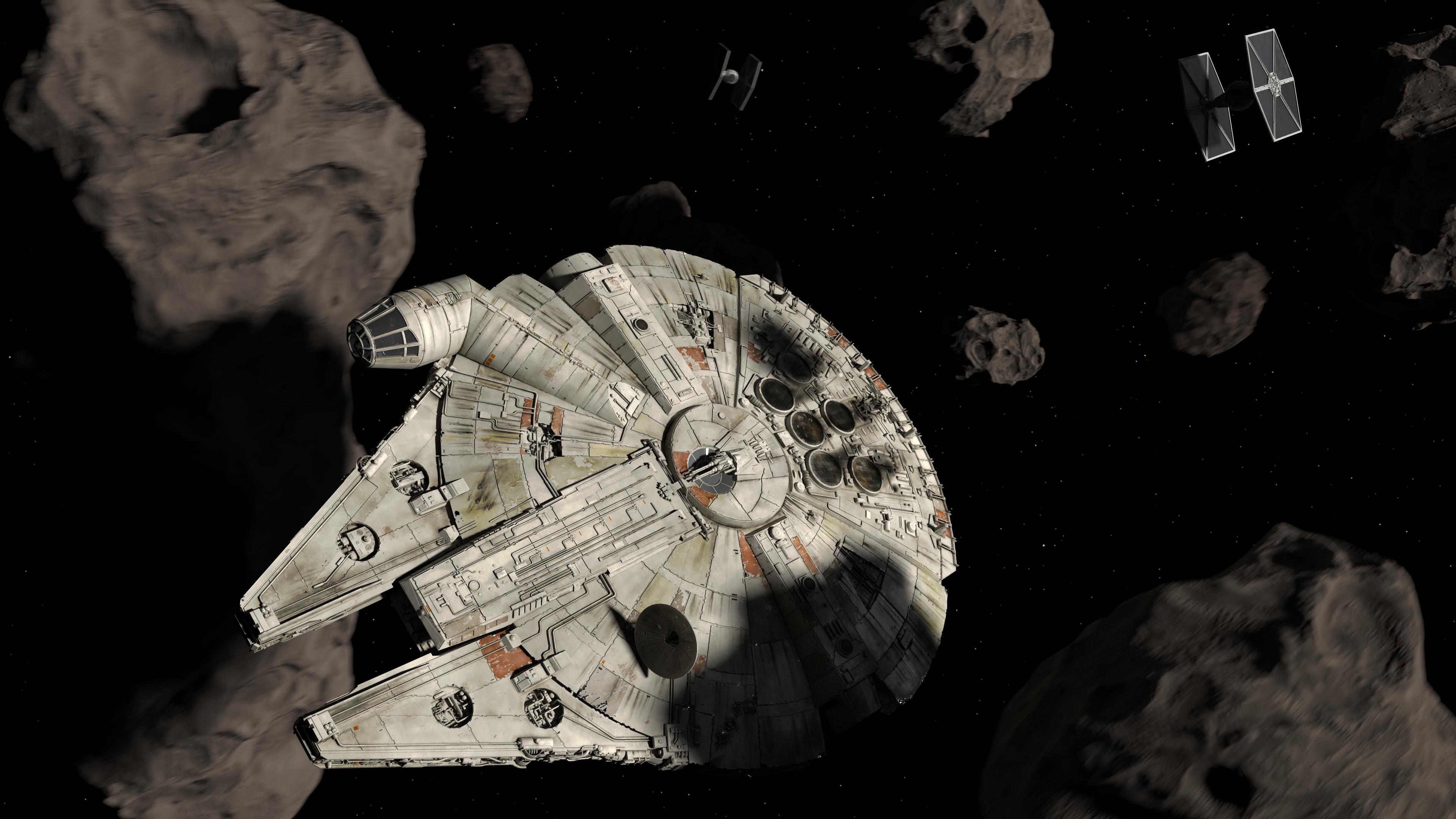 3840x2160 Star Wars 3D Render