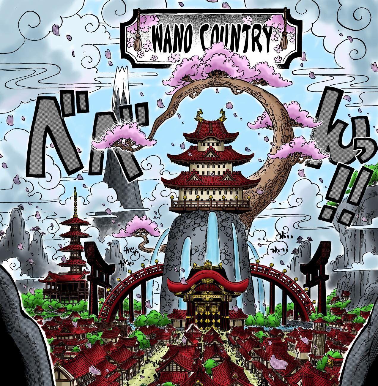 Wano Kuni Wallpaper : Wano Country - The One Piece Wiki - Manga, Anime