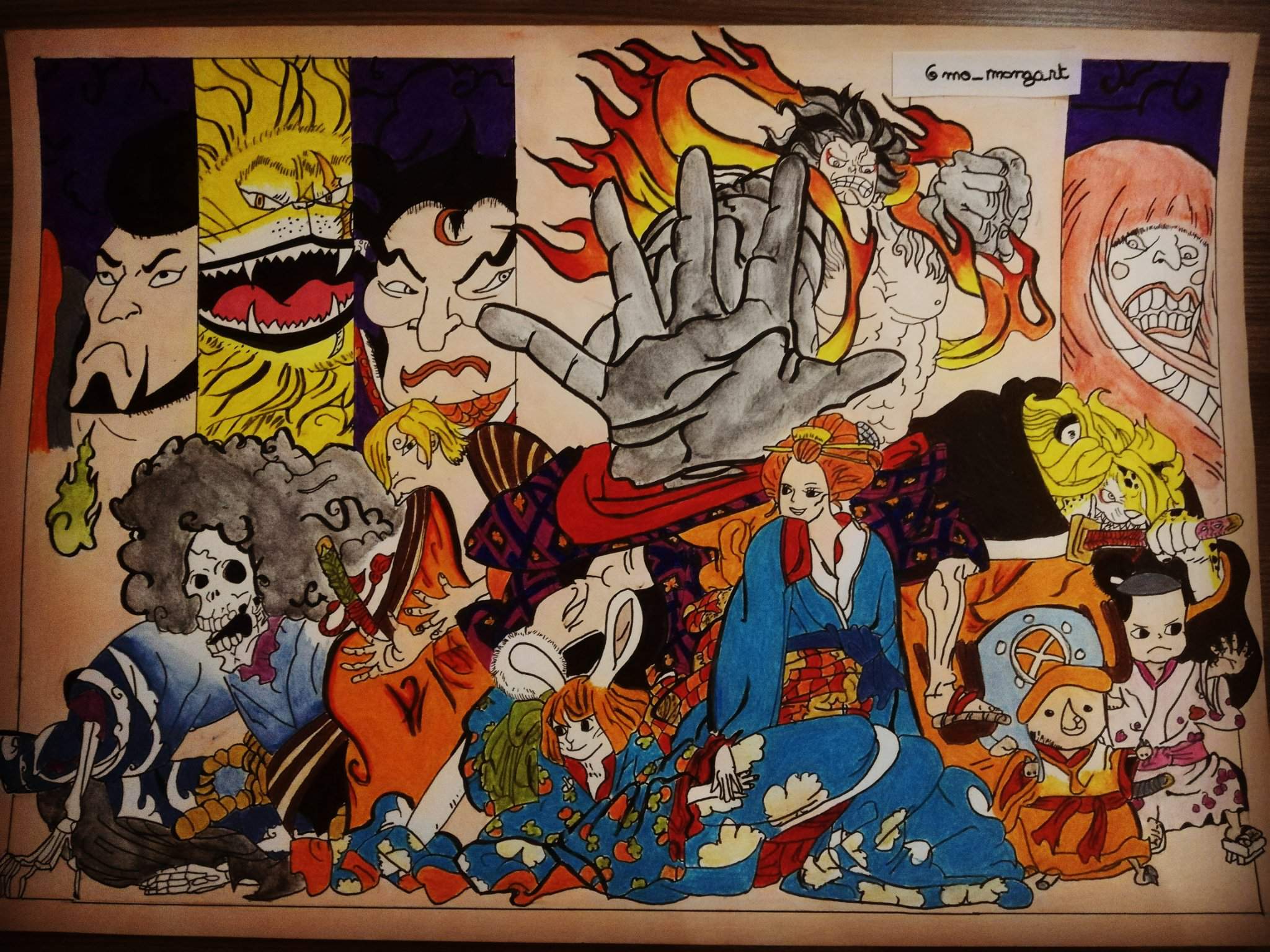 2048x1536 New Drawing Wano Kuni Arc. One Piece Amino