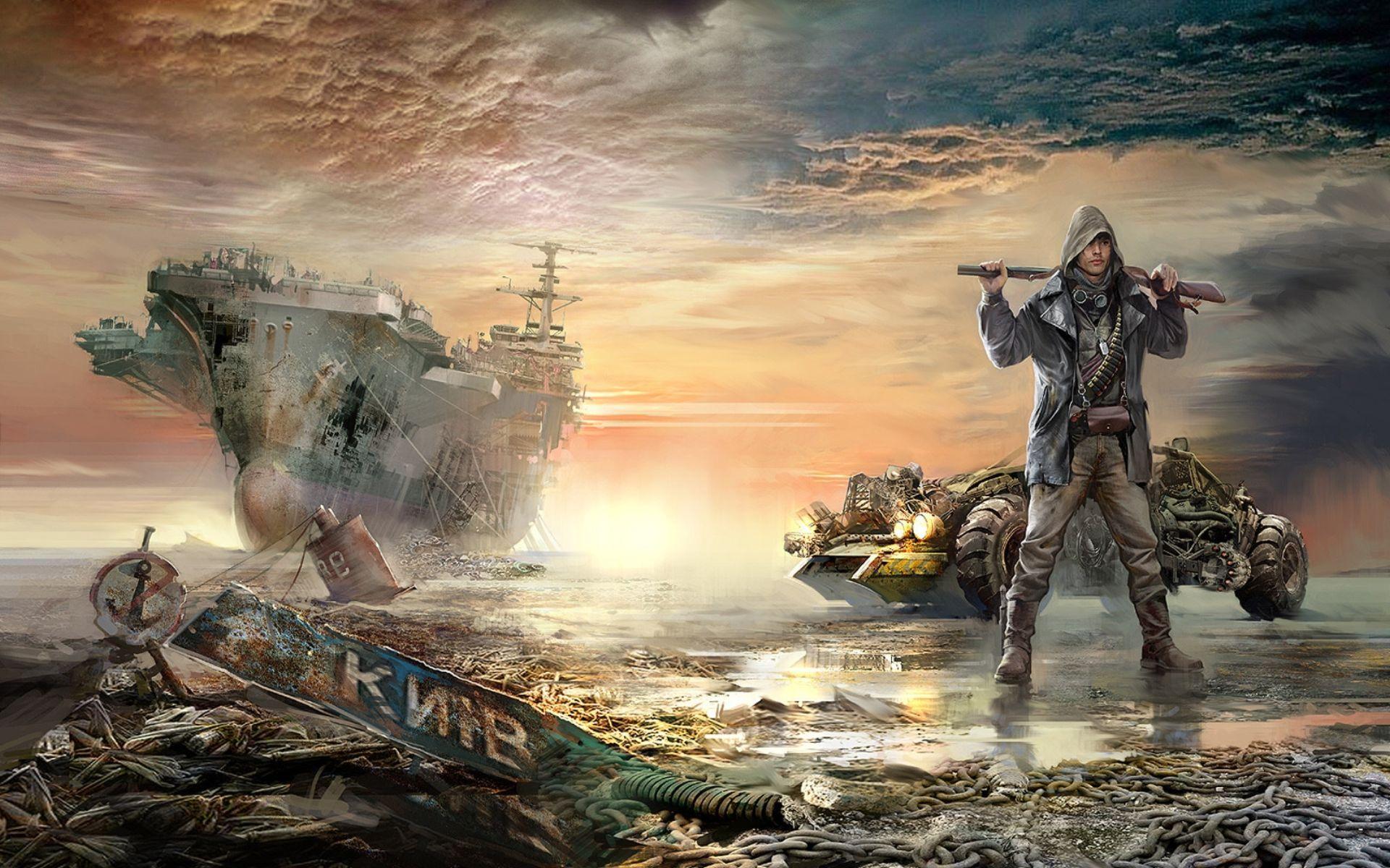 1920x1200 Wasteland Wallpaper