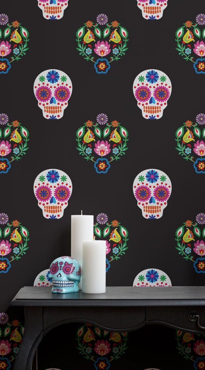688x1238 Fabulous Day of the Dead wallpaper