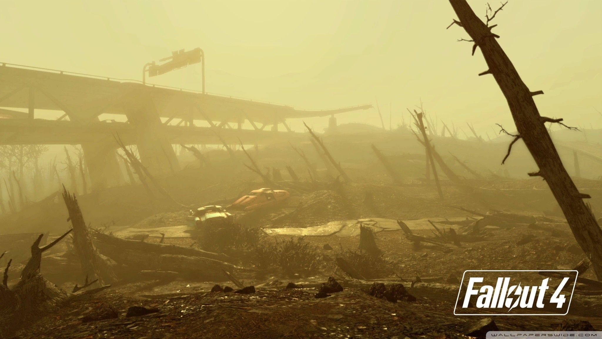 2048x1152 Fallout 4 Wasteland Wallpaper