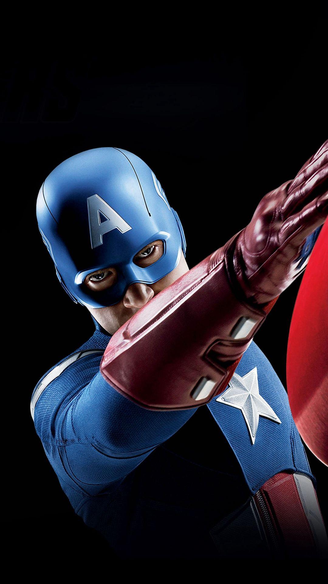 1080x1920 Captain America iPhone Image