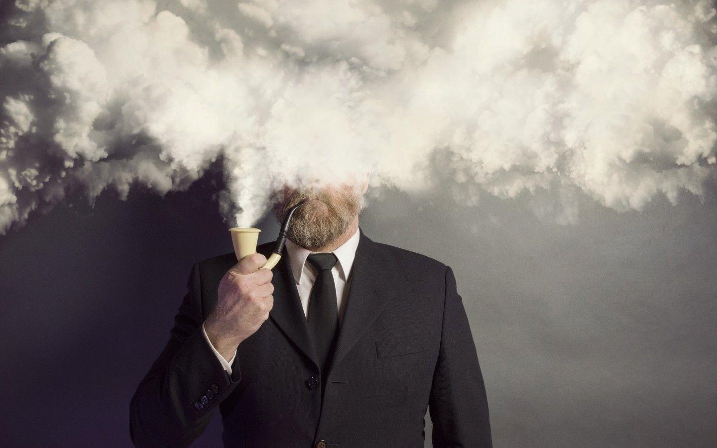 1440x900 Smoking Beard Man 1440x900 Resolution HD 4k Wallpaper