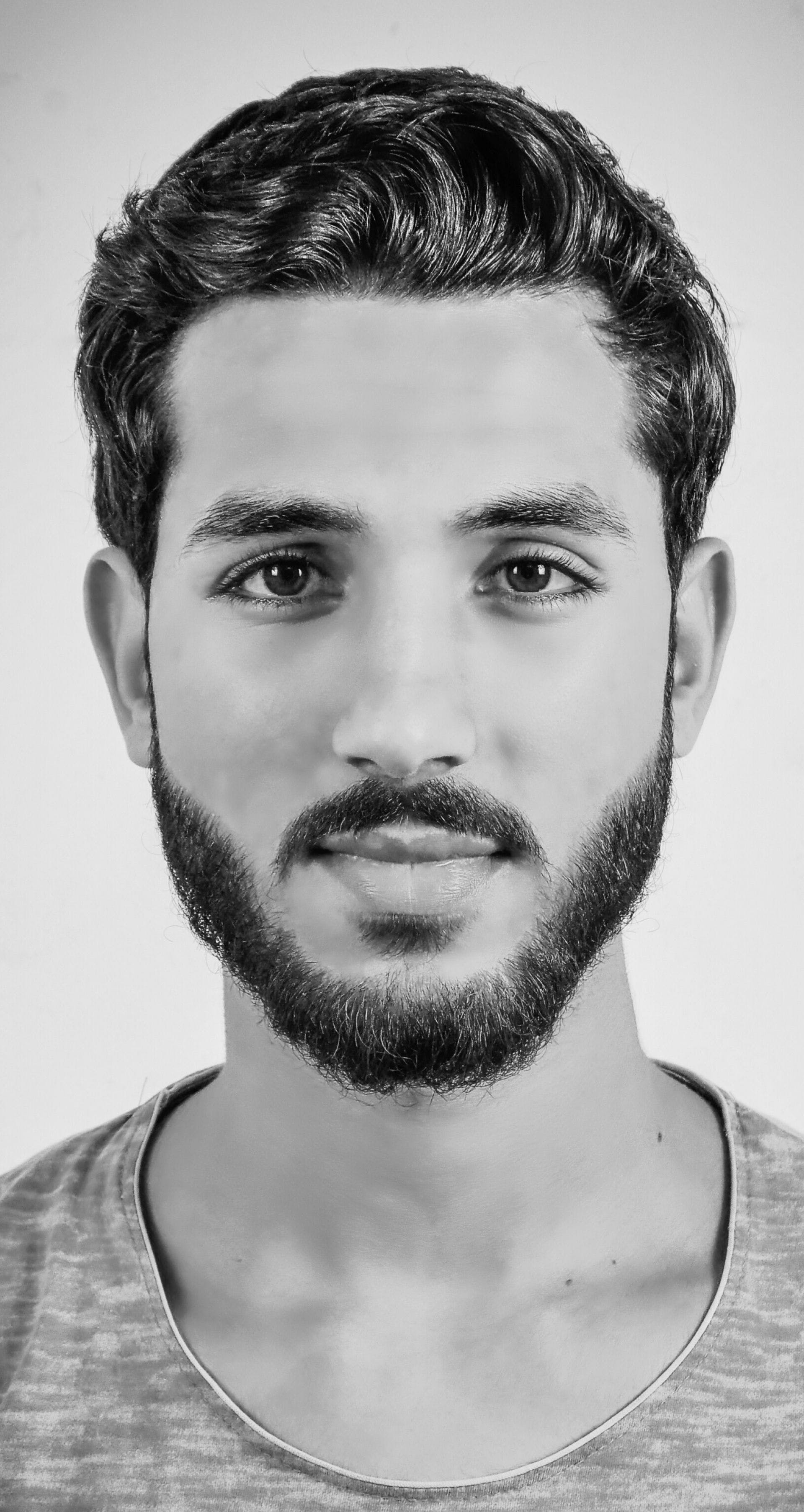 1920x3610 HD Beard Face Portrait Wallpaper