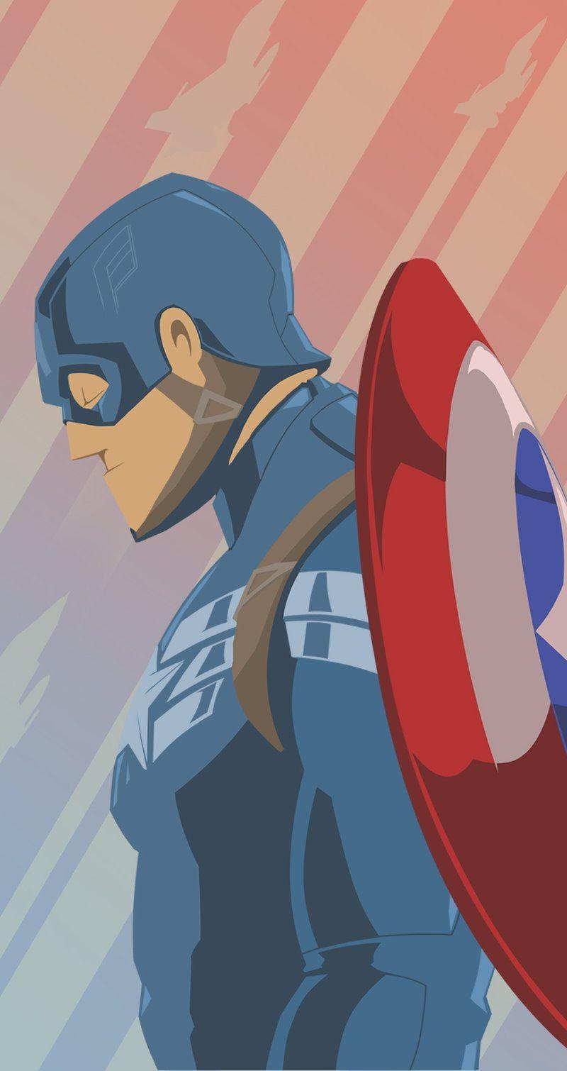 Captain America Cartoon Wallpapers - Top Những Hình Ảnh Đẹp