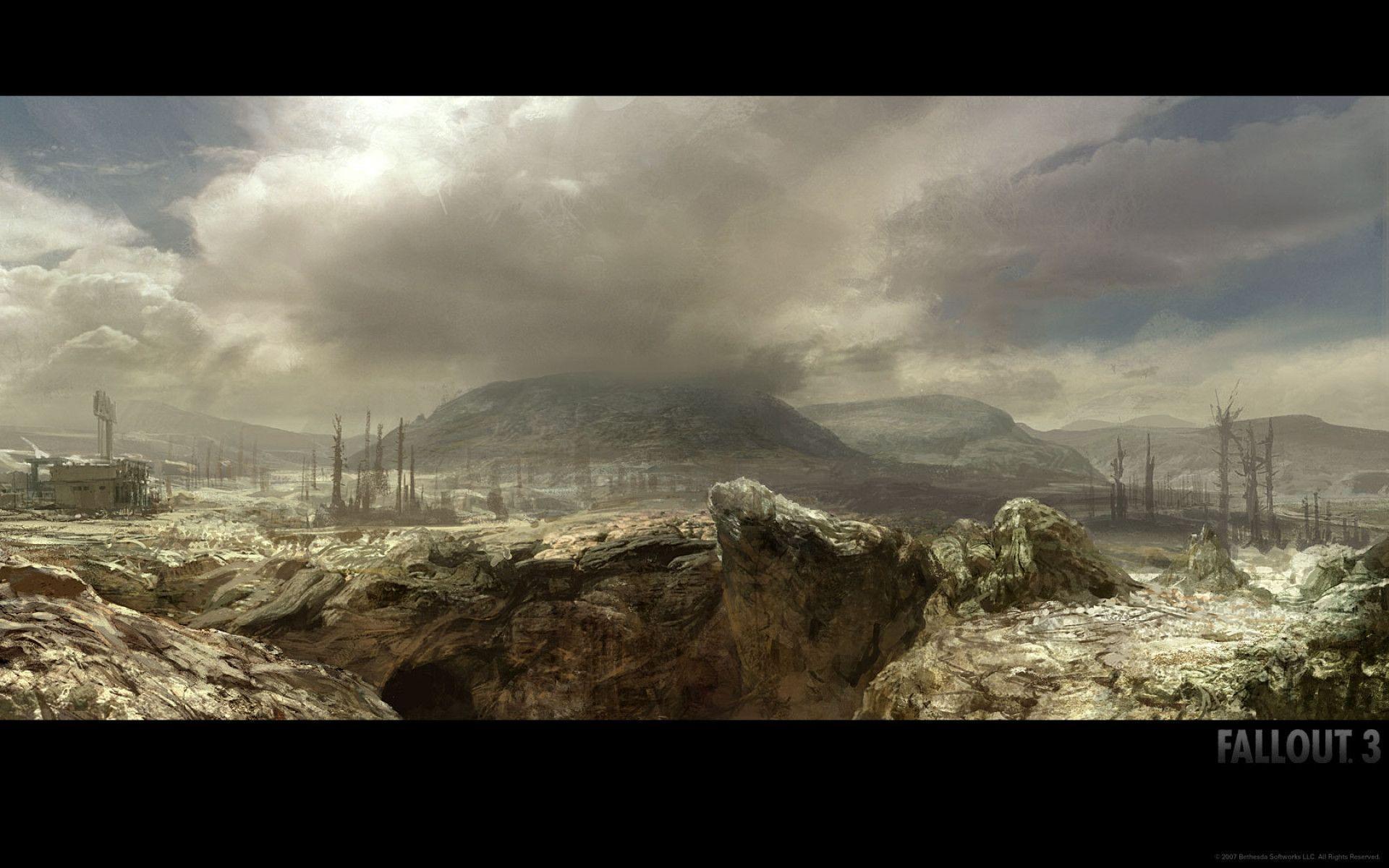 1920x1200 Wasteland Wallpaper