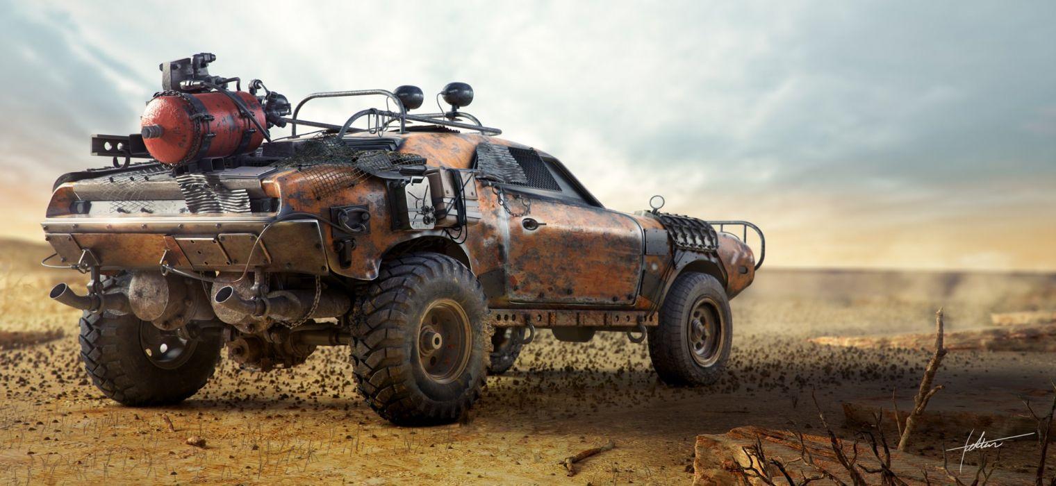 1520x700 Wasteland Traveler wallpaperx912
