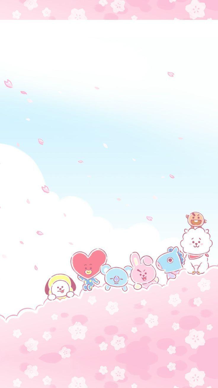 Cute BT21 Wallpapers - Top Free Cute BT21 Backgrounds - WallpaperAccess