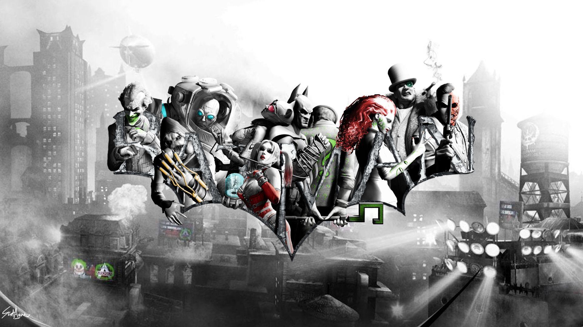 1920x1080 Free download Image Batman arkham city artistic background