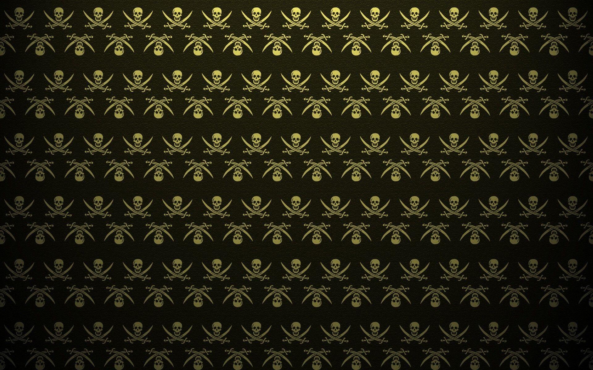 1920x1200 Skull And Crossbones Wallpaper