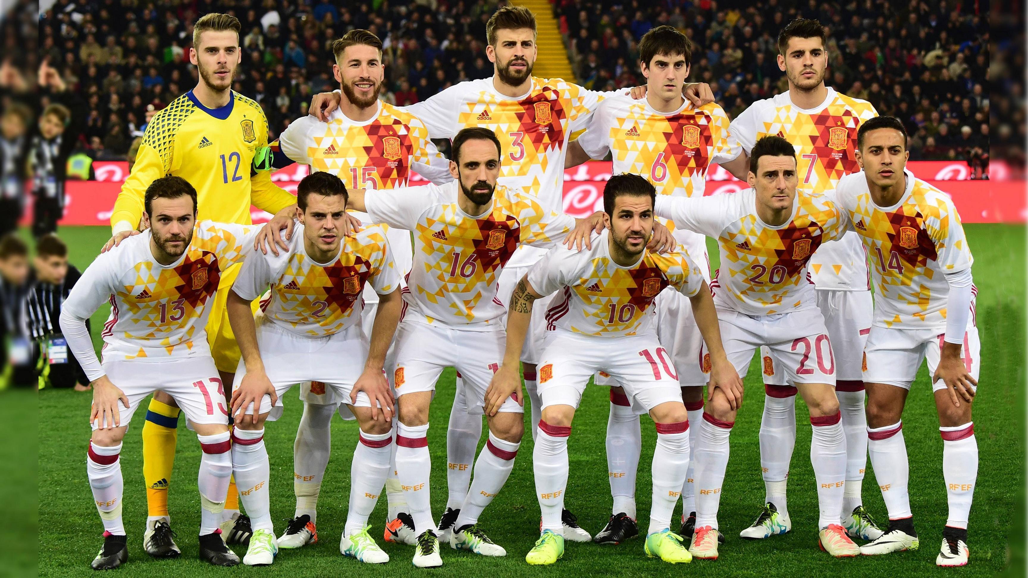 3840x2160 Spain Soccer Team Wallpaper 3840x