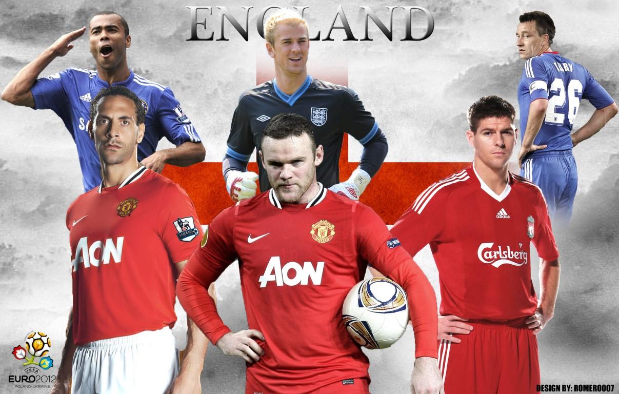 1207x768 England Soccer Team Wallpaper 6 (Medium)