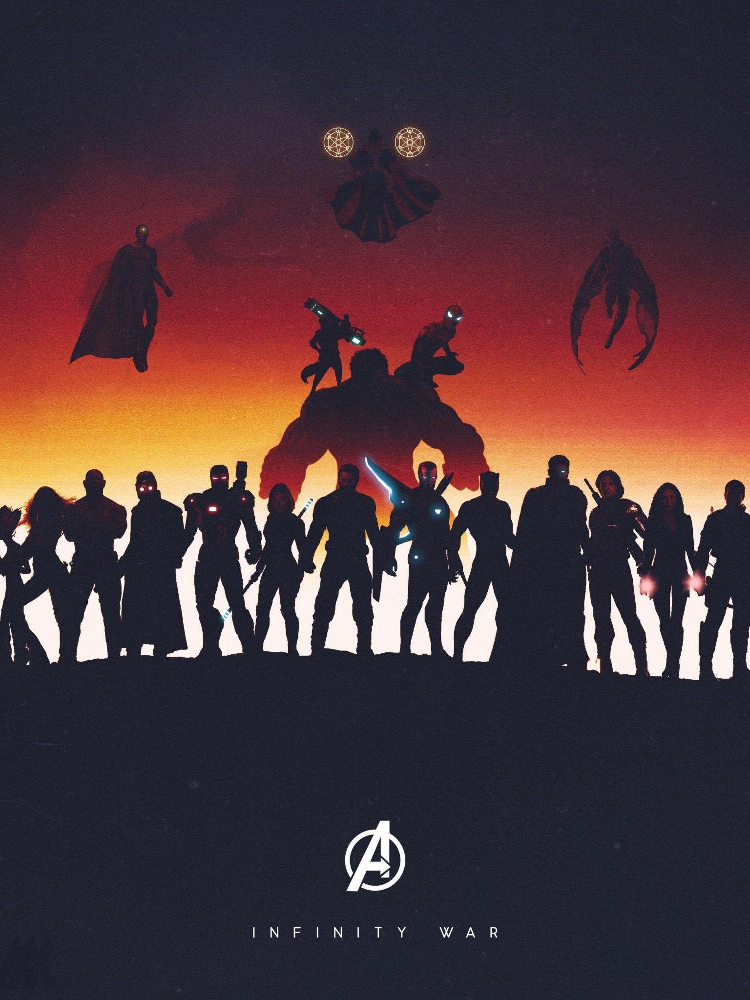 1536x2048 Wallpaper Avengers: Infinity War, Marvel Super Heroes, HD