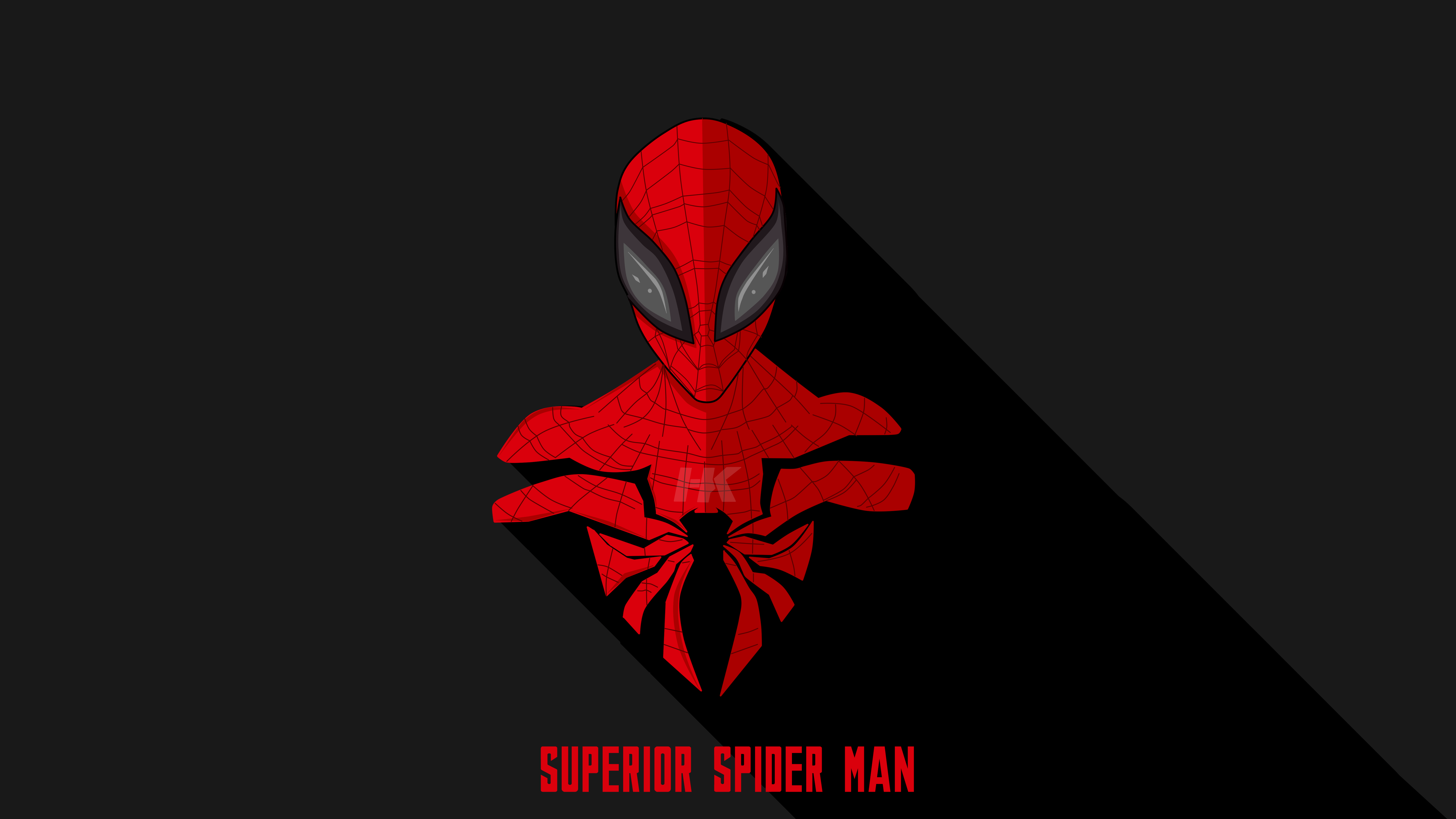 5760x3240 #Minimal, K, #Dark background, #Marvel Comics, #Superior