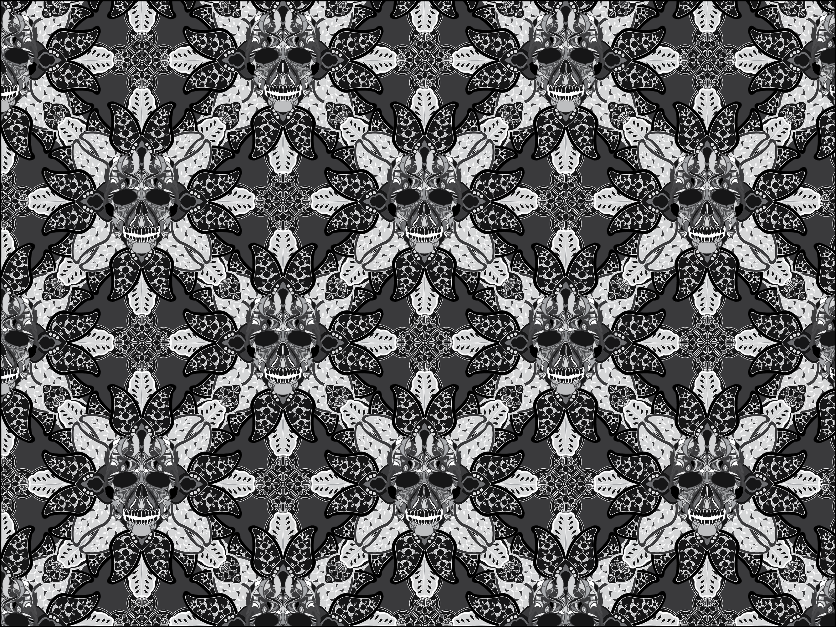 Skull Pattern Wallpapers - Top Free Skull Pattern Backgrounds ...