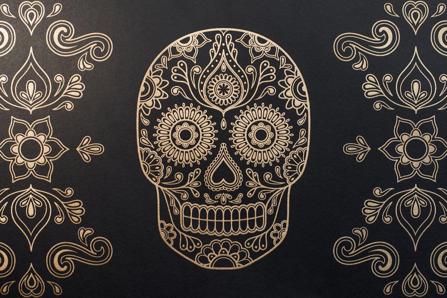 Skull Pattern Wallpapers - Top Free Skull Pattern Backgrounds