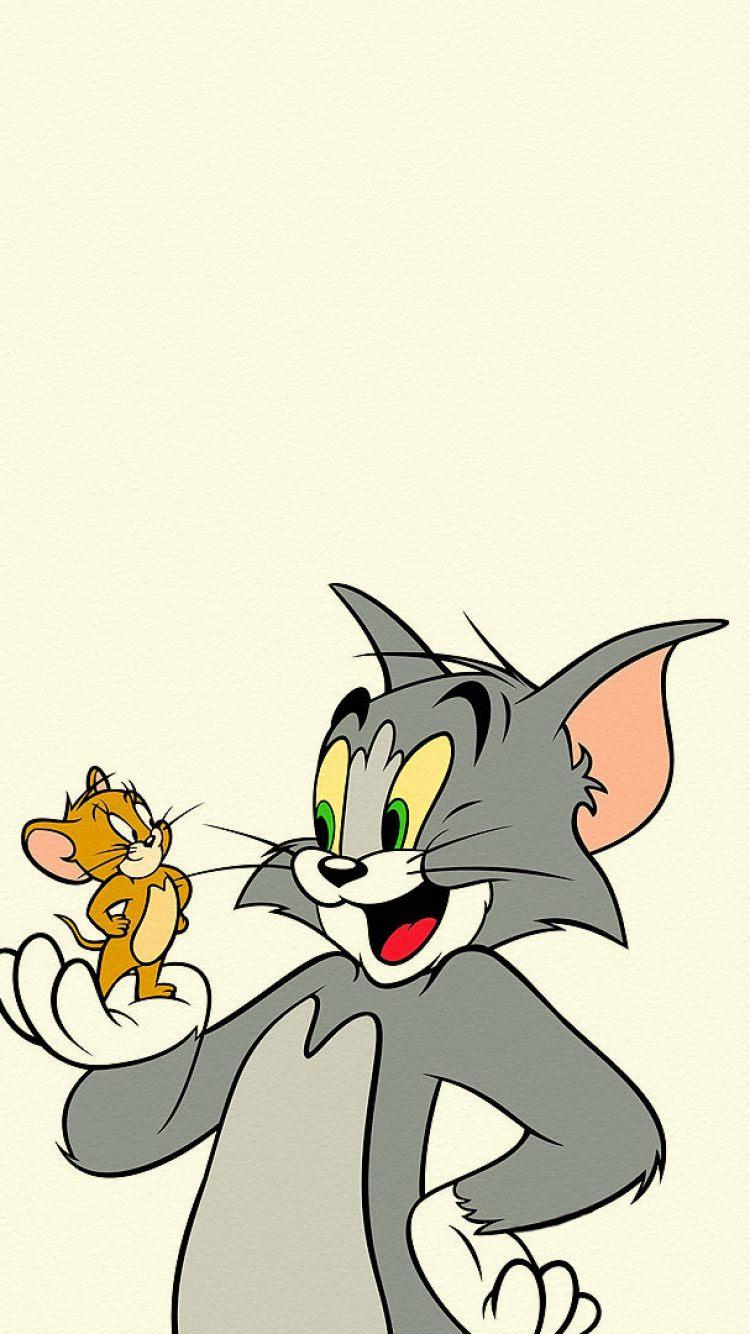 750x1334 Hình nền hoạt hình Tom & Jerry.  Hình nền điện thoại di động