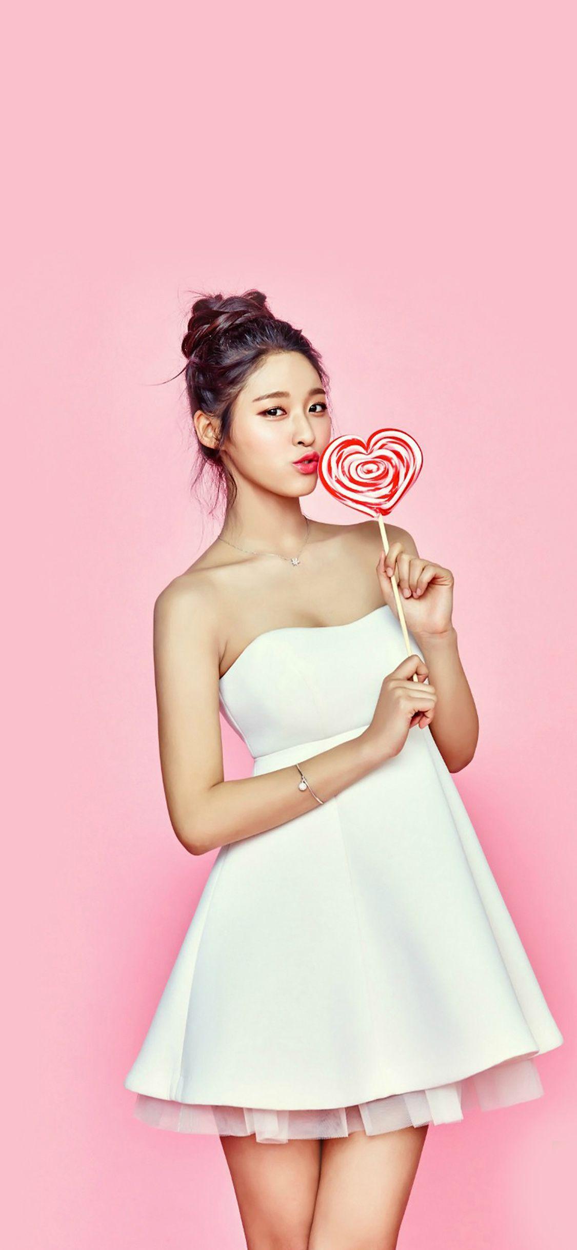 1125x2436 iPhone 8 wallpaper. seolhyun kpop
