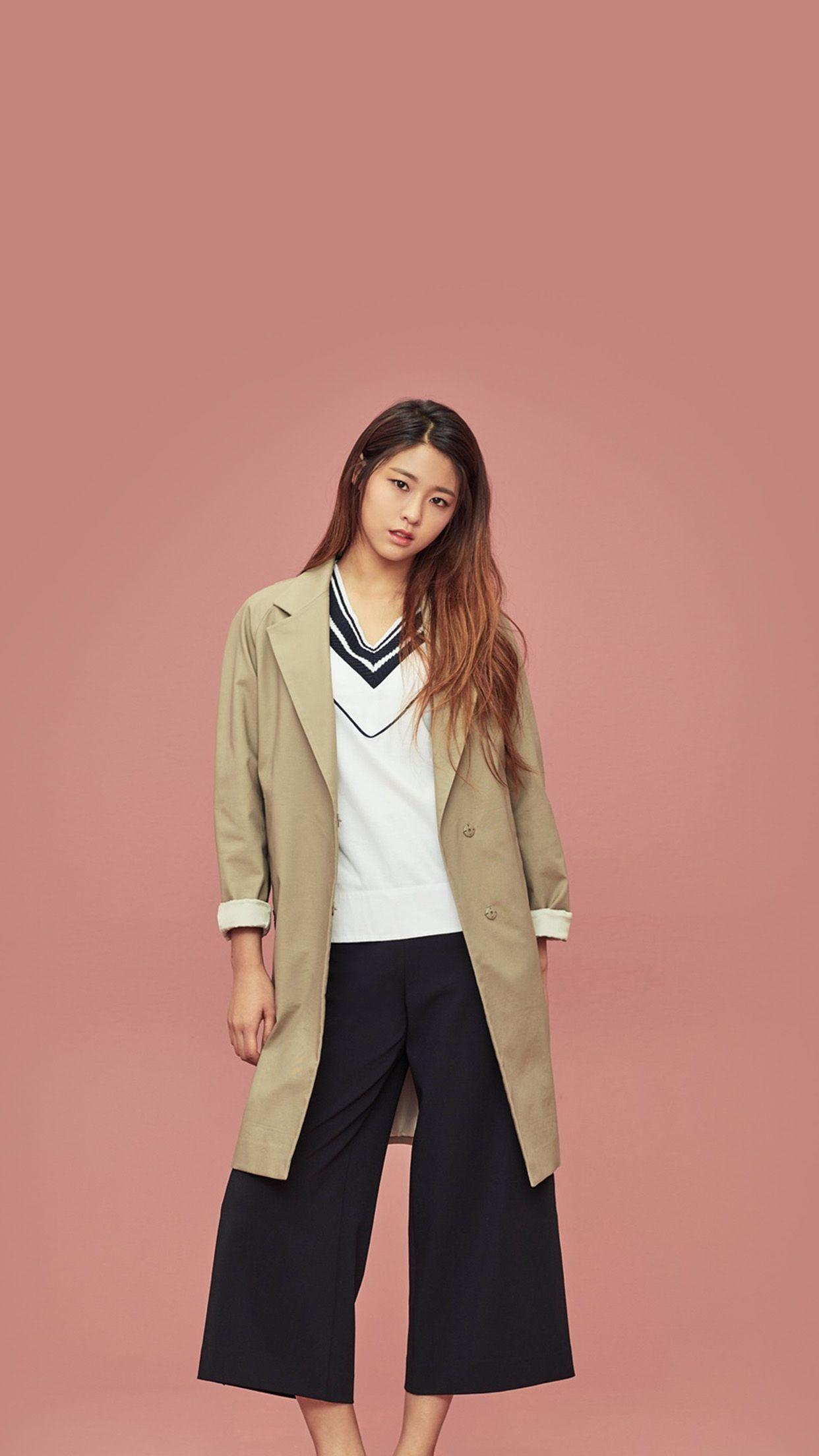 1242x2208 Seolhyun Aoa Pink Asian Celebrity Android wallpaper HD