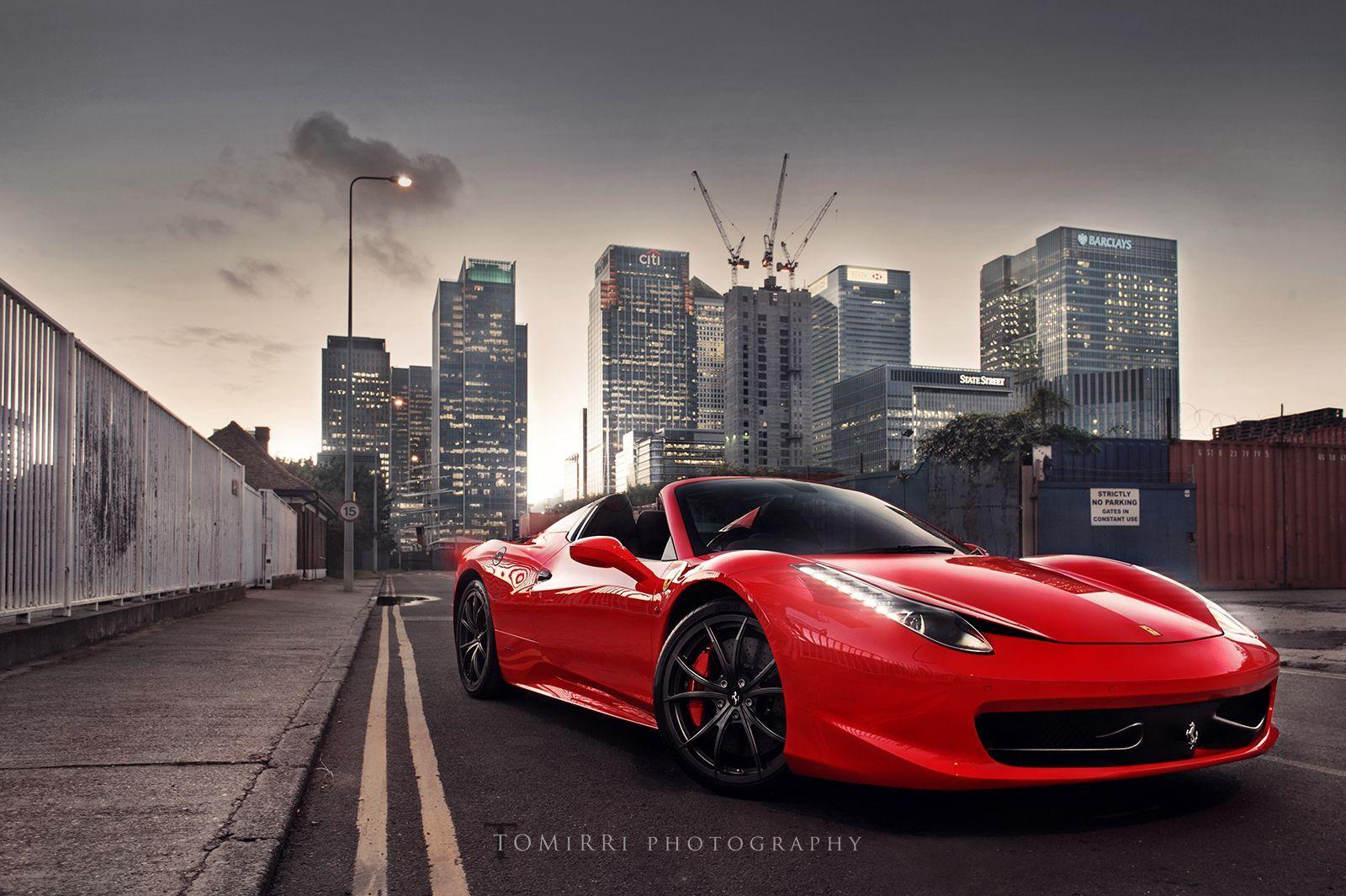 1600x1065 Red Ferrari 458 Italia By Tomirri Photography 1600px Wallpaper High Quality - Ferrari Sports car, Ferrari 458 italia