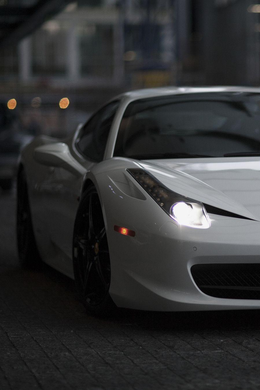 899x1350 Ferrari Italia 458 White Italia Wallpaper iPhone, Download