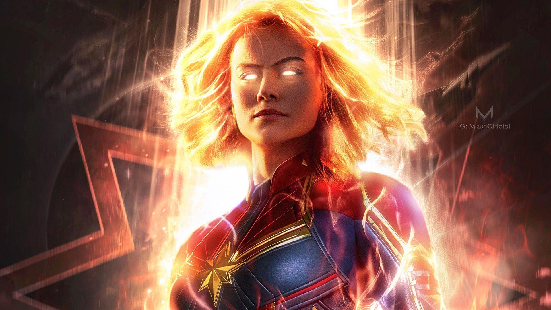 1920x1080 Free download Carol Danvers Captain Marvel Wallpaper HD 39943