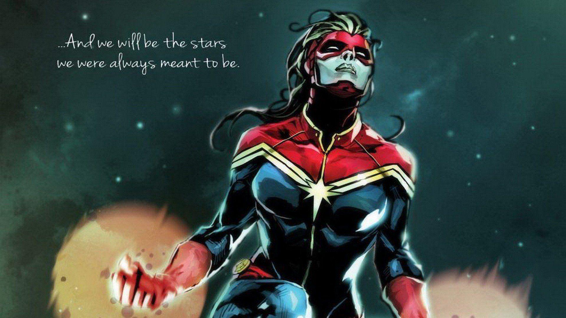 1920x1080 Carol Danvers Wallpaper