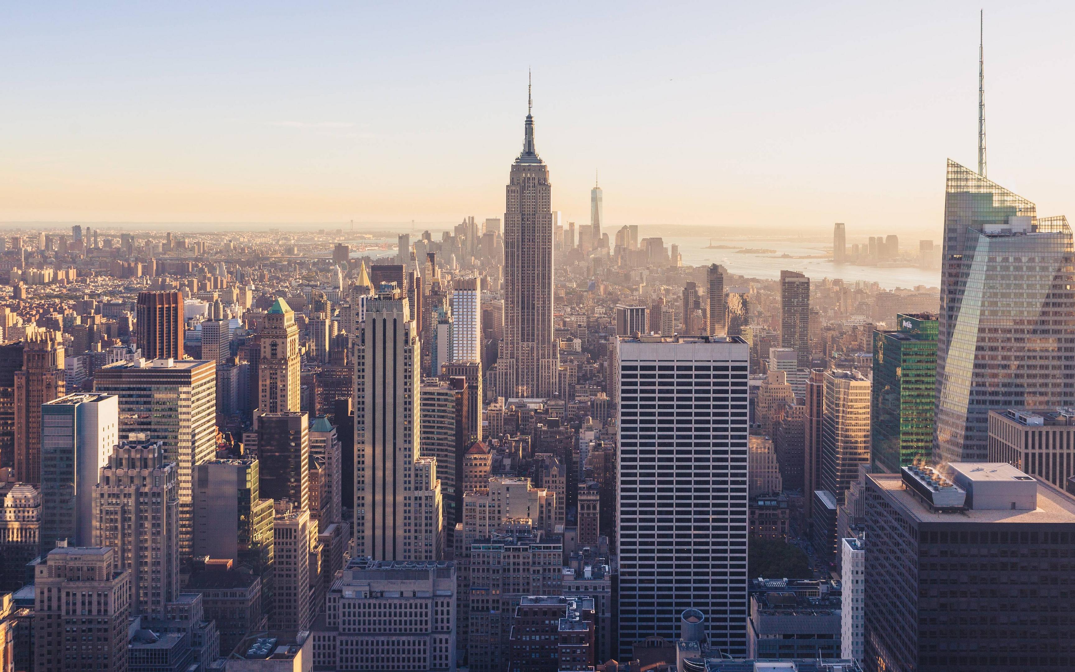 3840x2400 New York City Skyline 5K Wallpaper