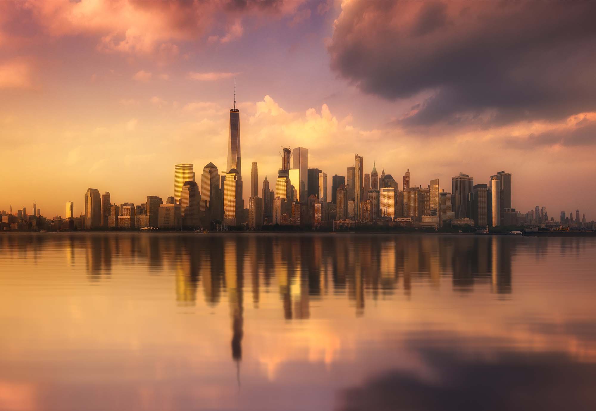 2000x1380 Wall mural photo wallpaper New York City Skyline. Homewallmurals