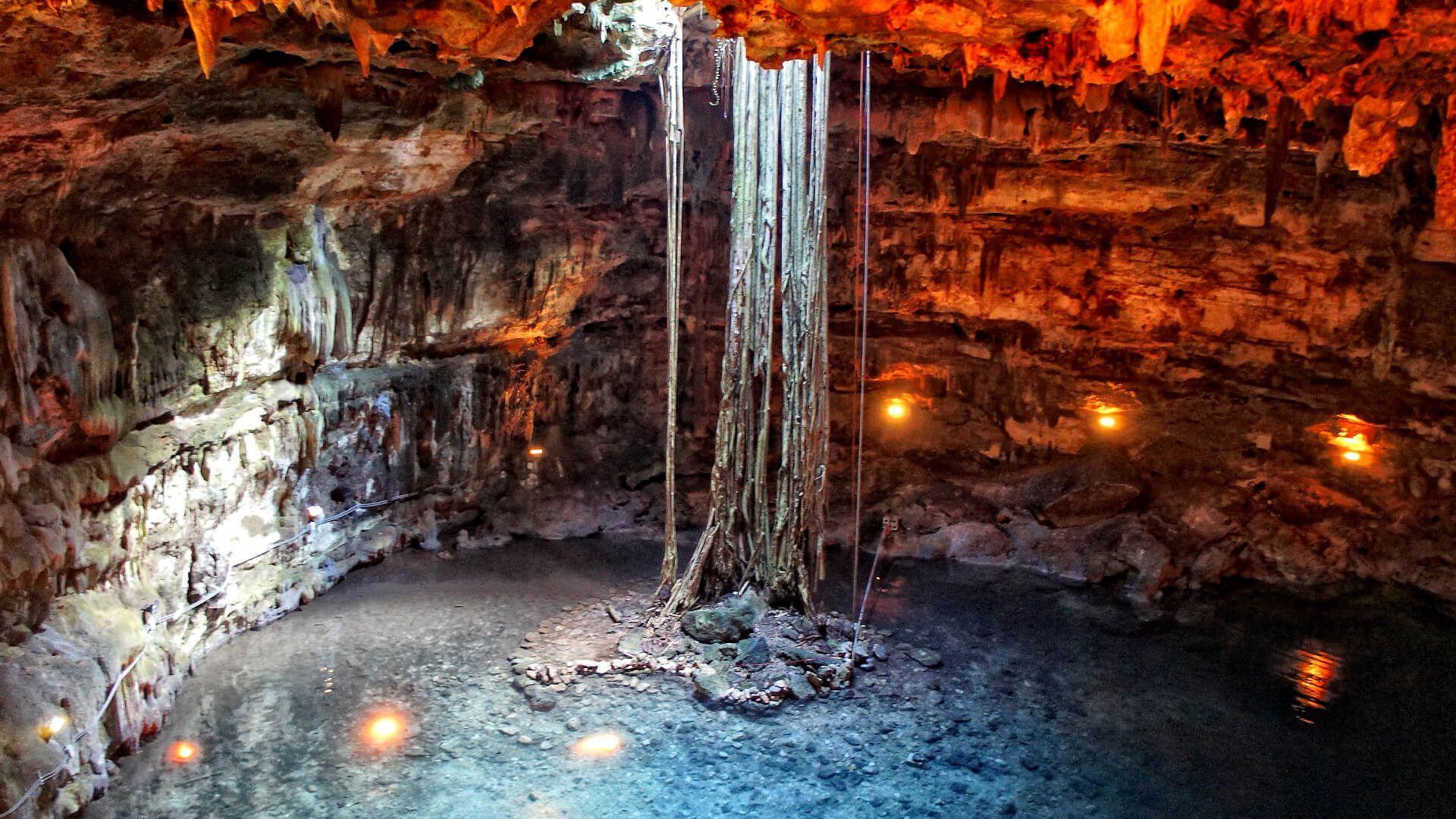 1920x1080 Cenote Dzitnup Wallpaper HD