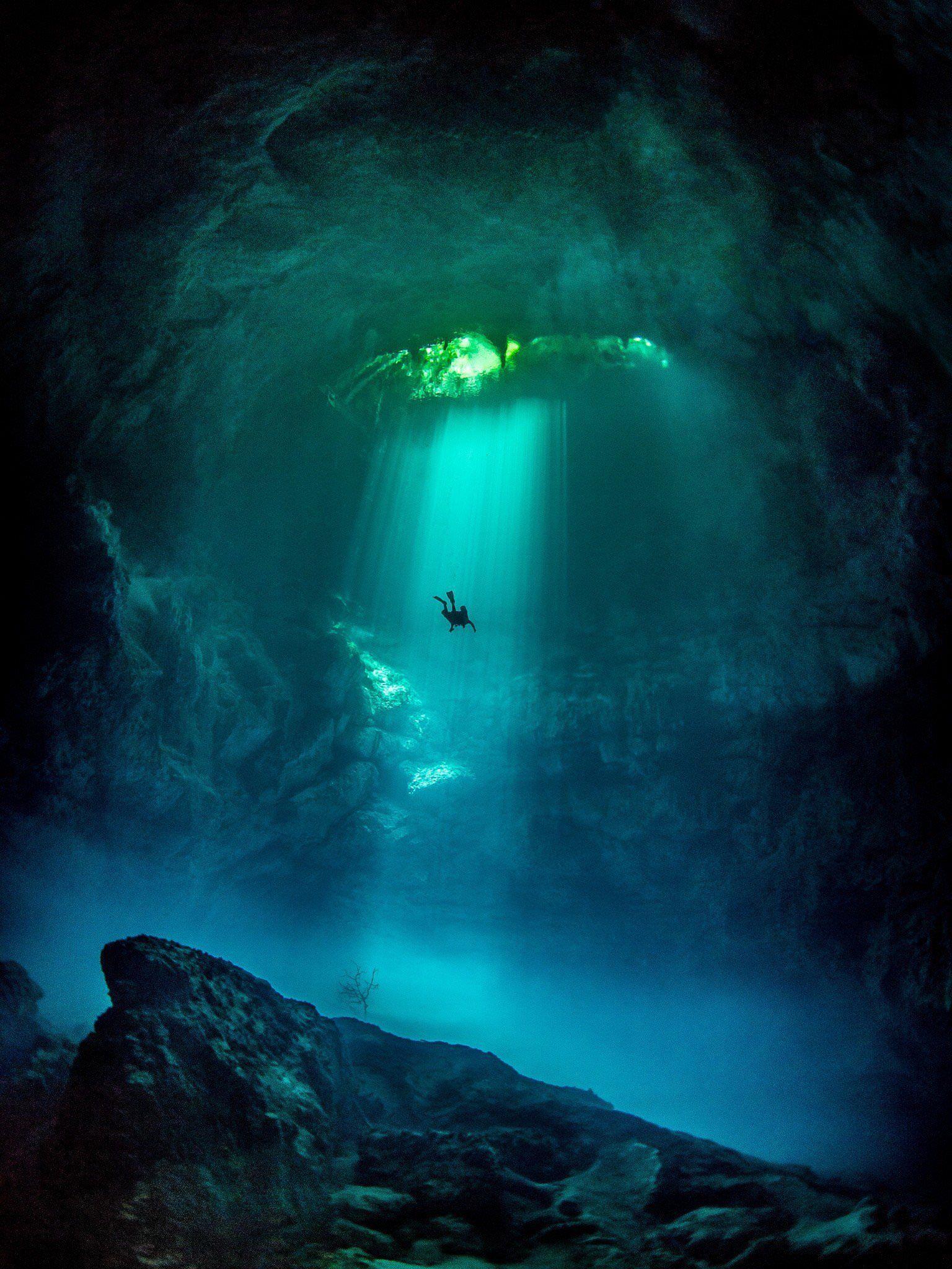 1536x2048 Diving El Pit Cenote. Underwater photo, Underwater, Diving