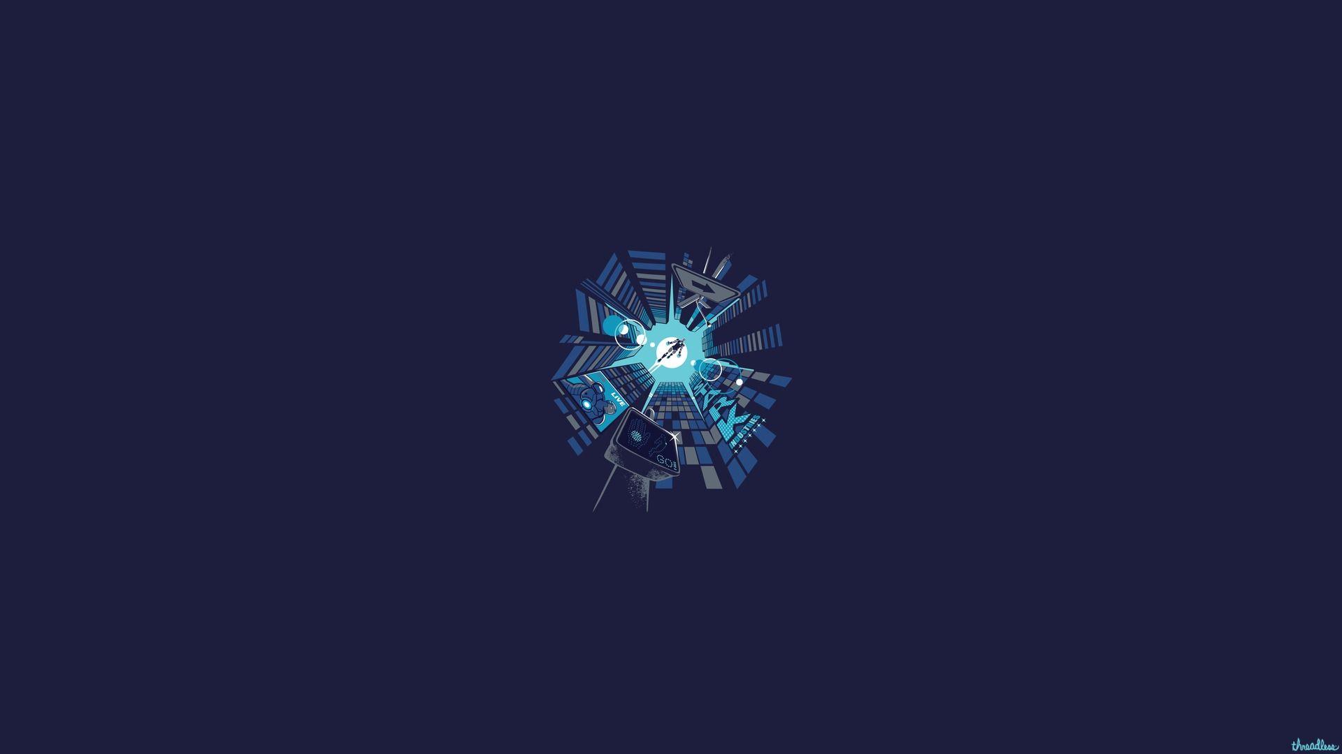 1920x1080 Iron Man, Simple, Minimalism, Artwork Wallpaper HD / Desktop