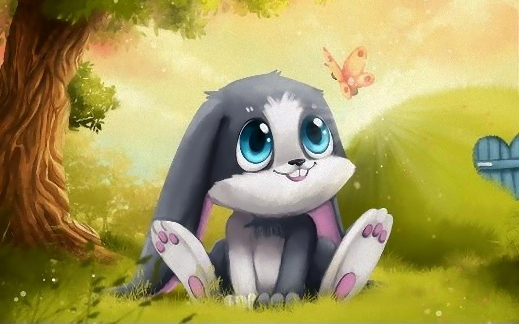 1680x1050 Cartoon Animals Wallpaper