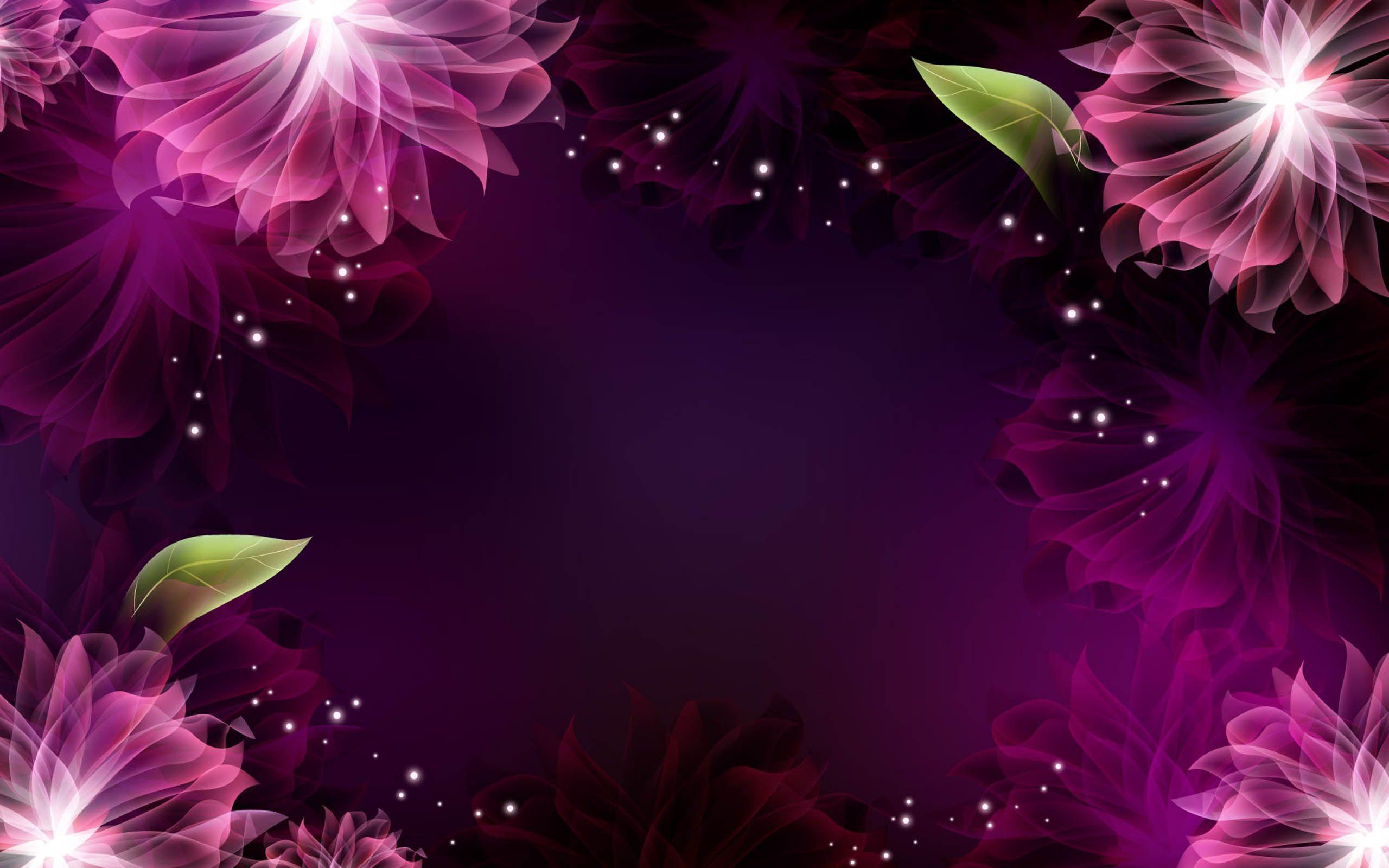 Hình nền hoa màu tím 2560x1600
