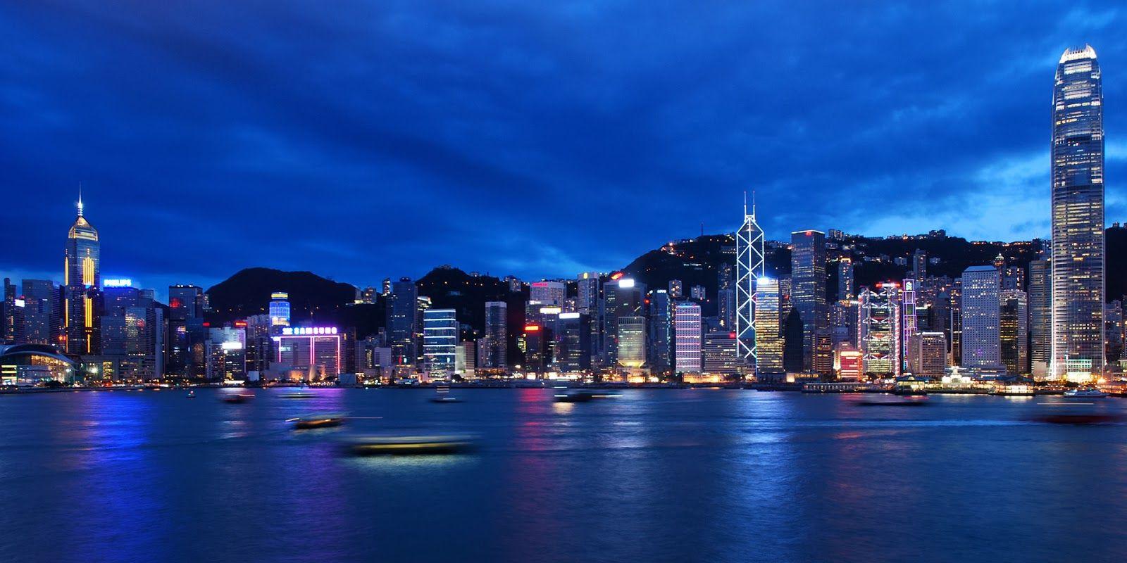 Hong Kong Skyline Wallpapers - Top Free Hong Kong Skyline Backgrounds ...