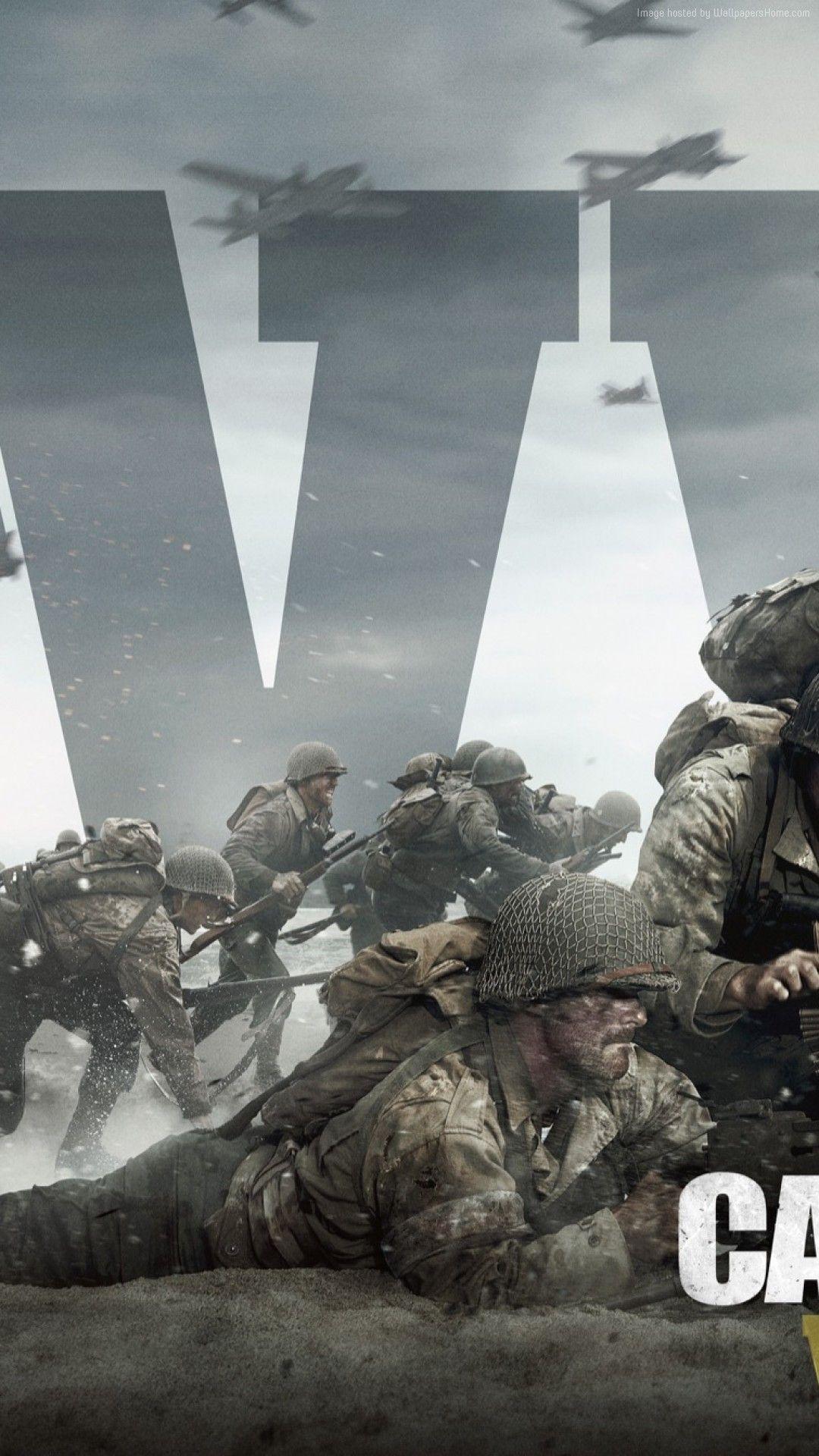 Wallpaper ID 391875  Video Game Call of Duty WWII Phone Wallpaper  Soldier 1080x1920 free download