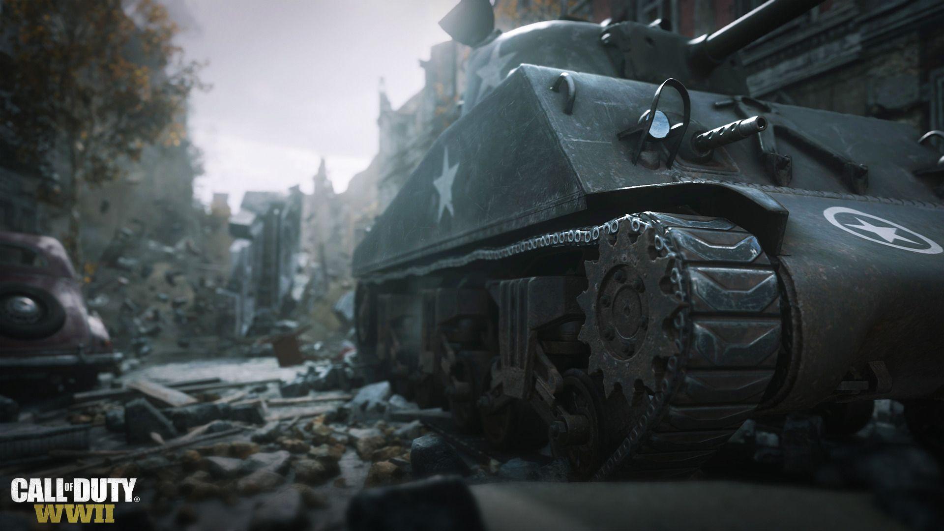 1920x1080 Call Of Duty WW2 Tank 1440P Resolution Wallpaper, HD